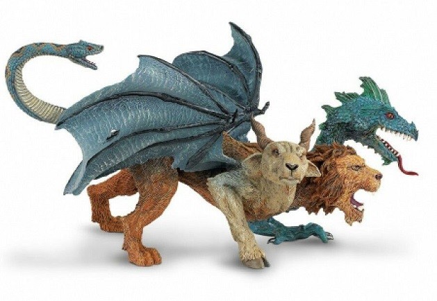 Safari Ltd 801429 Chimera 17 Cm Series Mythology