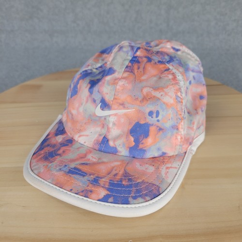 Nike Featherlight Dri-Fit Hat Pink Tie Dye Toddler Infant Cap Adjustable Swoosh