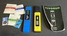 VIVOSUN Digital Ph and TDS Meter Kits, 0.01Ph High Accuracy Pen Type Ph Meter ± 