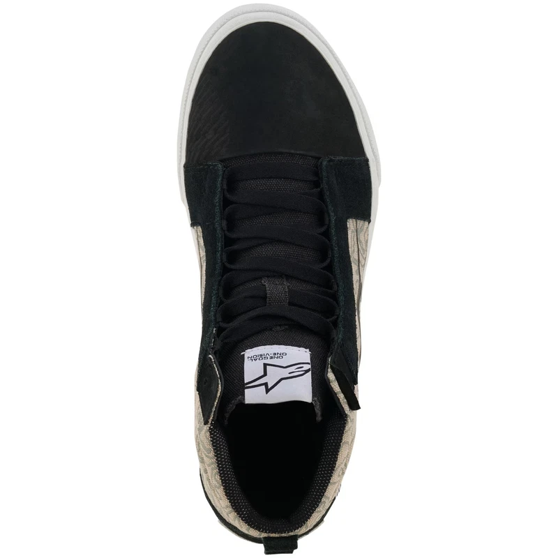 Alpinestars Ride-63 Canvas Shoe Black Grey White, photo 6 of 7