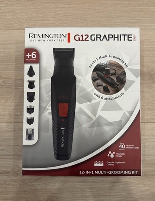 Remington G12 Graphite Series Multi-Grooming Kit 12-in-1 USB Charging TH