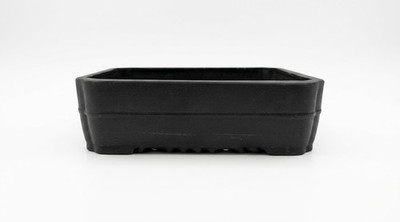 18.75'' Brown Mica Bonsai Pot Rectangle Large Korea Durable Training Tree Planter