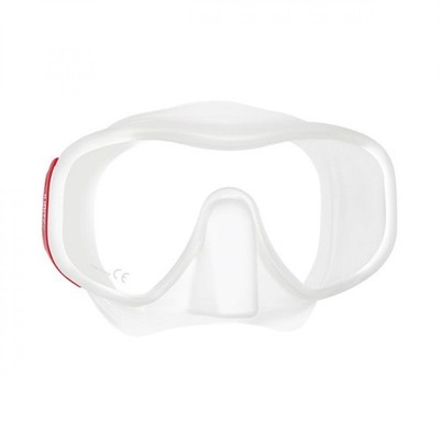 Mares Jupiter Frameless Mask - Red/White