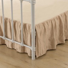 Bed Skirt Full Size, Ruffled Bed Skirt with Split Corners, Full Bed Skirts16 ...