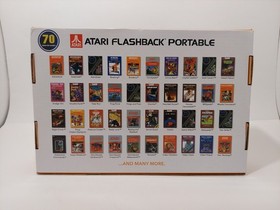 NEW OPEN BOX - Atari Flashback Portable Deluxe HANDHELD CONSOLE - 70 Games