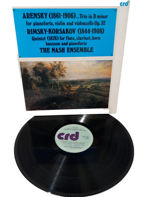 Vinyl LP record - Arensky / Rimsky Korsakov - The nash ensemble 1983 CRD