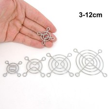 2PCS 30mm 40mm 50mm 60mm 80mm 120mm dc Cooling Fan Guard Metal Grill Cover net