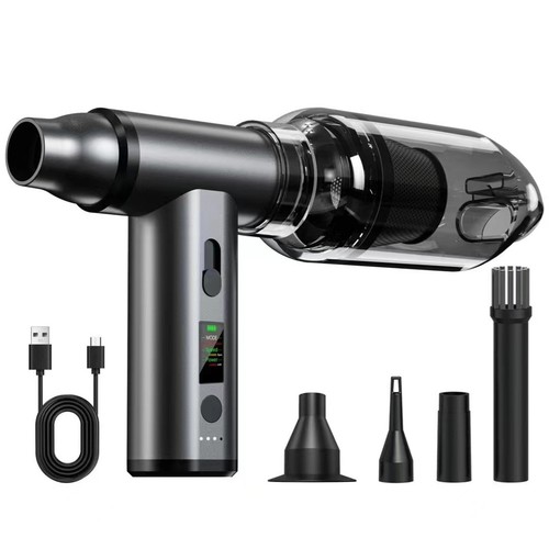 Compressed Air Duster 4000Mah Rechargeable Cordless Vacuum Cleaner With Dust FD5 - Photo 8/8