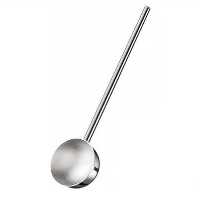 Small Soup Ladle Stainless Steel Metal Deep Spoon with Pour Spout 2 Oz Long4702
