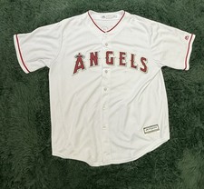 2012 Majestic Los Angeles Angels Albert Pujols #5 MLB Baseball Jersey White XL