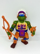 Vintage 1992 Chief Leo Teenage Mutant Ninja Turtle TMNT Playmates Action Figure