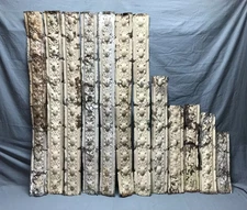 36 Linier Feet Antique Tin Ceiling Cove Trim Gothic Egg Architectural 316-23B