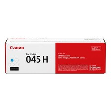 Image of Canon Toner Cartridge 045 H Cyan High Yield 2200 Page 1245C002