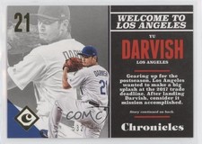 2017 Panini Chronicles Gold 532/999 Yu Darvish #80 z6b