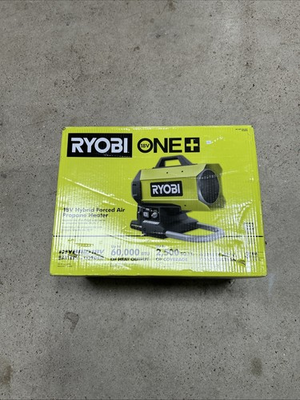 #ad Ryobi ONE PCL801B Cordless Hybrid Forced Air Propane Heater Green Z370 $99.00