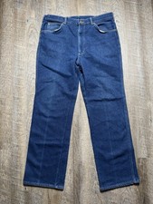 Vintage 70s Lee Rider Bootcut Jeans Measures 36x31 Talon 42 Zip Made USA