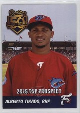 2016 Choice Reading Fightin Phils Prospects Alberto Tirado 0kz8