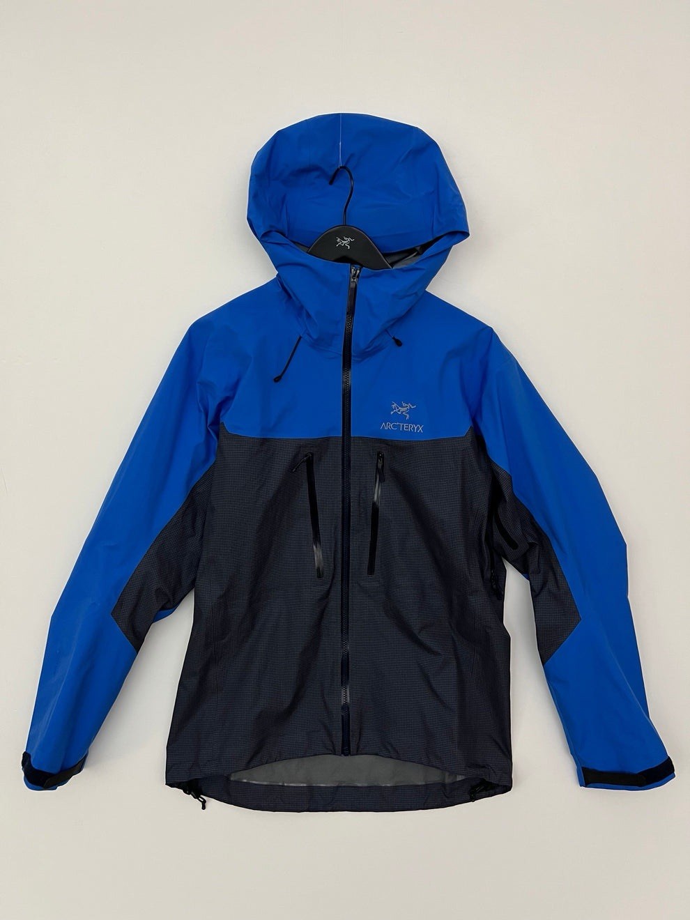 ARC'TERYX Arc’teryx Alpha Giacca Nero Zaffiro Leggero Vitalità Uomo L Gore Tex RECCO