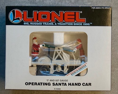 Coche de mano Lionel escala 6-18408 O/O27 operativo Santa - NUEVO | Zustand: New
