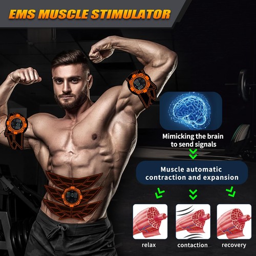 EMS Bauchmuskeltrainer Bauchtrainer, Bauchmuskeltrainer, Sicher Effektiv Schn... - Bild 2 von 7