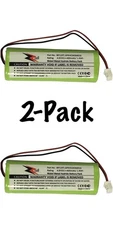 2-Pack Battery For Dogtra Transmitter 300M, 302M, 7000M, 7002M, 7100H Dog Collar