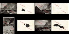4 foto attacco russo Turyshkino brucia Leningrado Russia fronte orientale