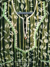 Men African Top With Two Front Pockets.