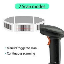 A1D Barcode Scanner USB Wired Connection CCD Scanning Head For Paper And Screen