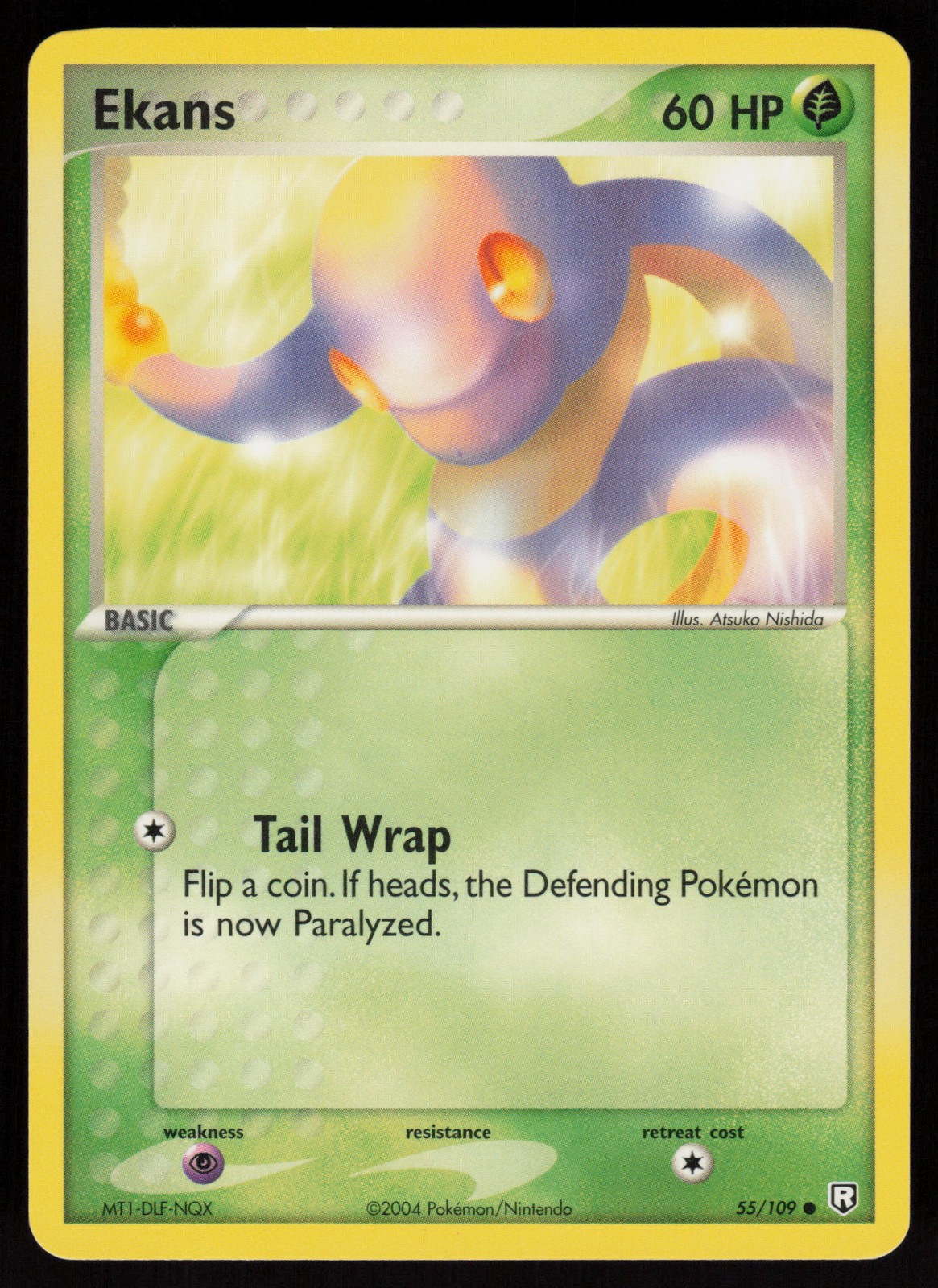 Ekans Team Rocket Returns Common 55/109 NM