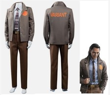 Stagione 1 Loki uniforme abiti libro settimana costume cosplay Halloween grigio set nuovo