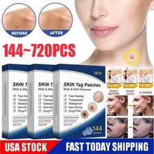 Skin Tag Remover Patches Quick Effective Mole and Wart Pad Removal Sticker US