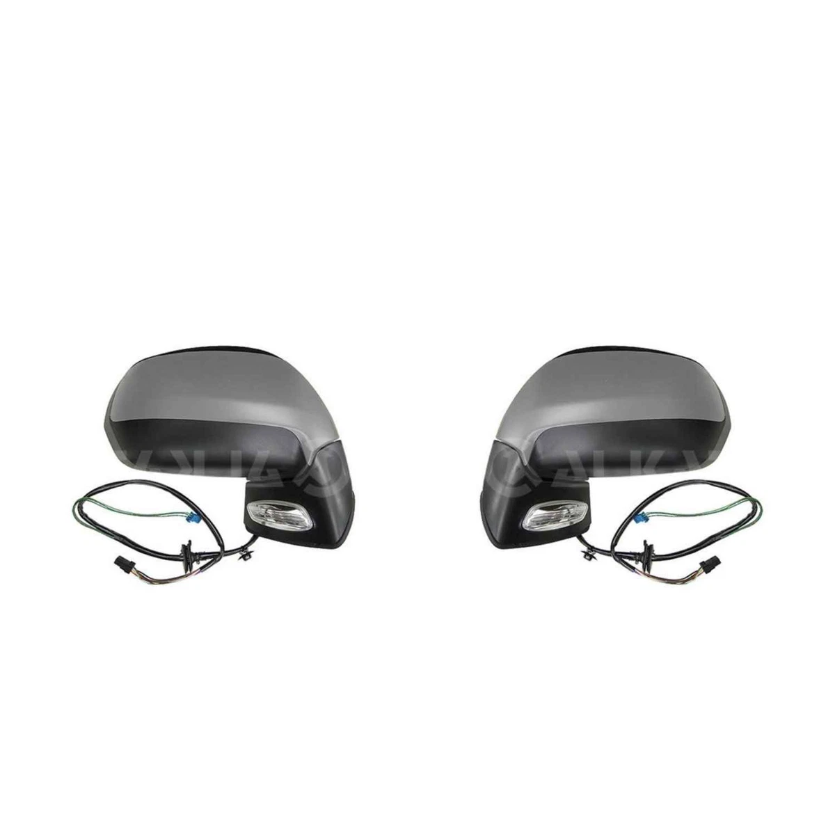 PROAZM Vetro Specchietto Retrovisore Riscaldato per Citroen C4 2004-2009,Lente Cromata Vetro Specchio,Specchio Esterno,Left
