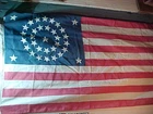 Reenactors CIVIL WAR Era 34 STAR US FLAG w CIRCULAR PATTERN 5 x 3'