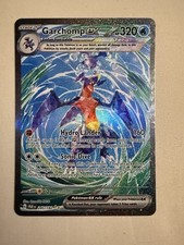 Garchomp ex (245/182) Paradox Rift SIR illustrazione speciale carta Pokemon rara quasi nuova