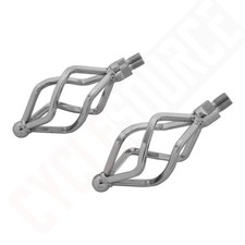 OG Lowrider Classic Bike Oblong Cage 1/2" Pedals Chrome