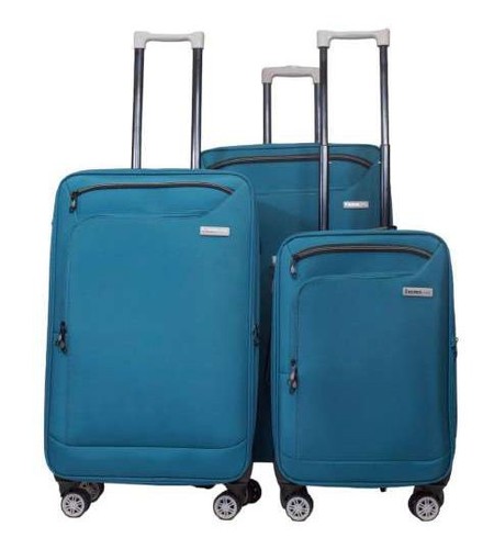 3 Piece Padded Soft Shell Luggage set, Cabin Case, Luggage, Suitcases - Picture 7 of 7