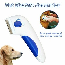 Electronic Electric Flea Zapper Comb Dog Cat Pets UK