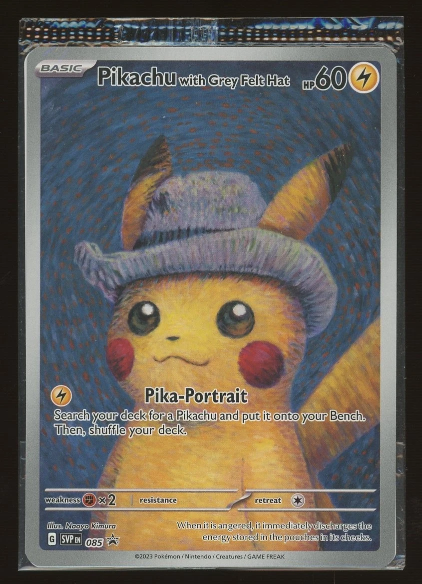 Pikachu with Grey Felt Hat Pokémon TCG Cards for sale | eBay