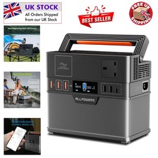 288Wh Portable Generator Power Station - Solar & Wall Charging, App Controlled