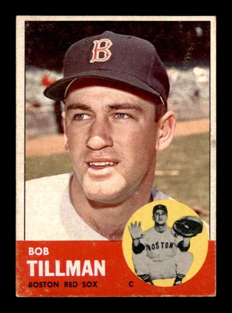 1963 Topps #384 Bob Tillman   VG/VGEX X3488158