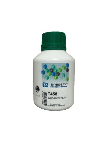 T458 PPG Envirobase High Performance Blue Green Pearl Tinter  (0.5L) - product listing photo