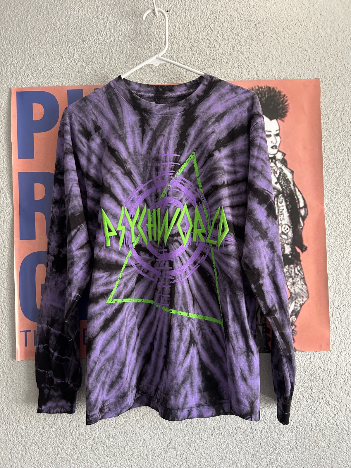 RARE Psychoworld x Trippe Redd Tye Dye Longsleeve