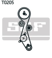 1X Skf Vkmc 03257 Wasserpumpe + Zahnriemensatz FüR CitroëN Fiat Volvo Lancia Peu