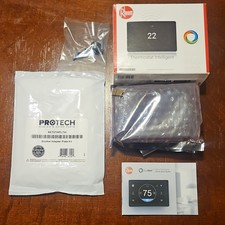 Rheem Intelligent Smart Touch Thermostat RETST800SYS And Wall Plate