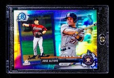 Jose Altuve RARE REFRACTOR PRIZM INVESTMENT CARD Houston Astros SSP