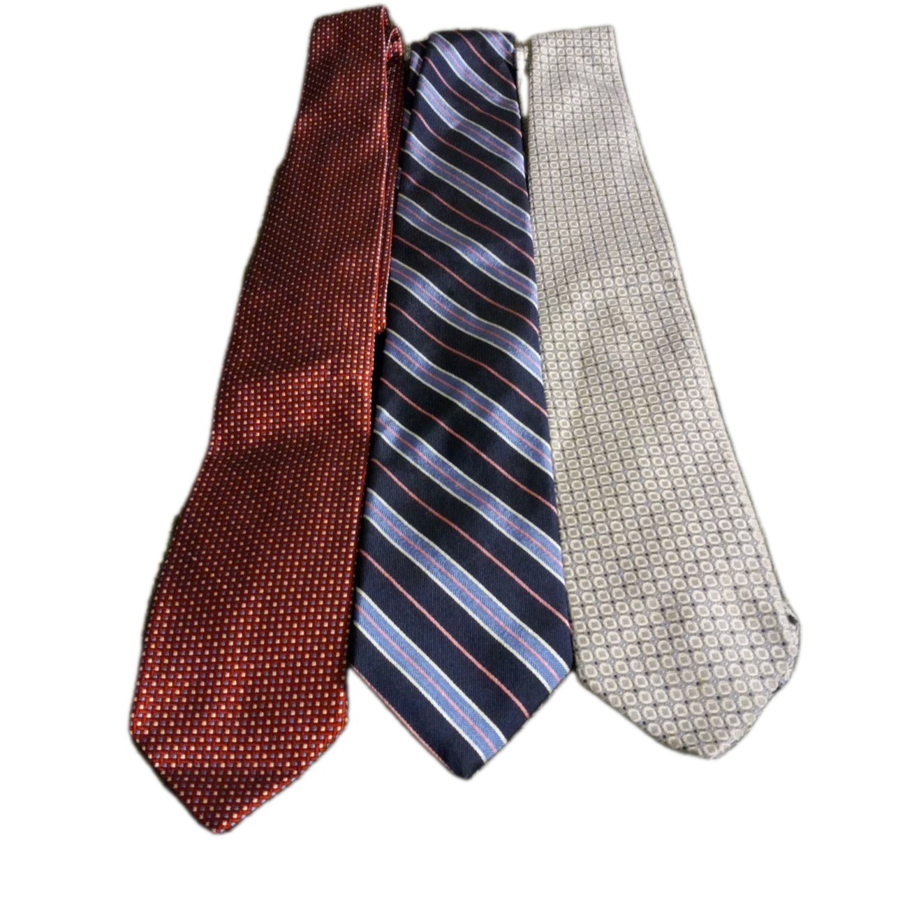 Brooks Brothers Ties Mens Multi Color Pattern Neckties Lot Of 3 Tie ...