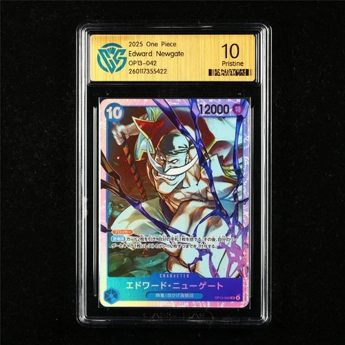 CCG 10 Pristine 2025 One Piece JPN Edward Newgate OP13-042 SR