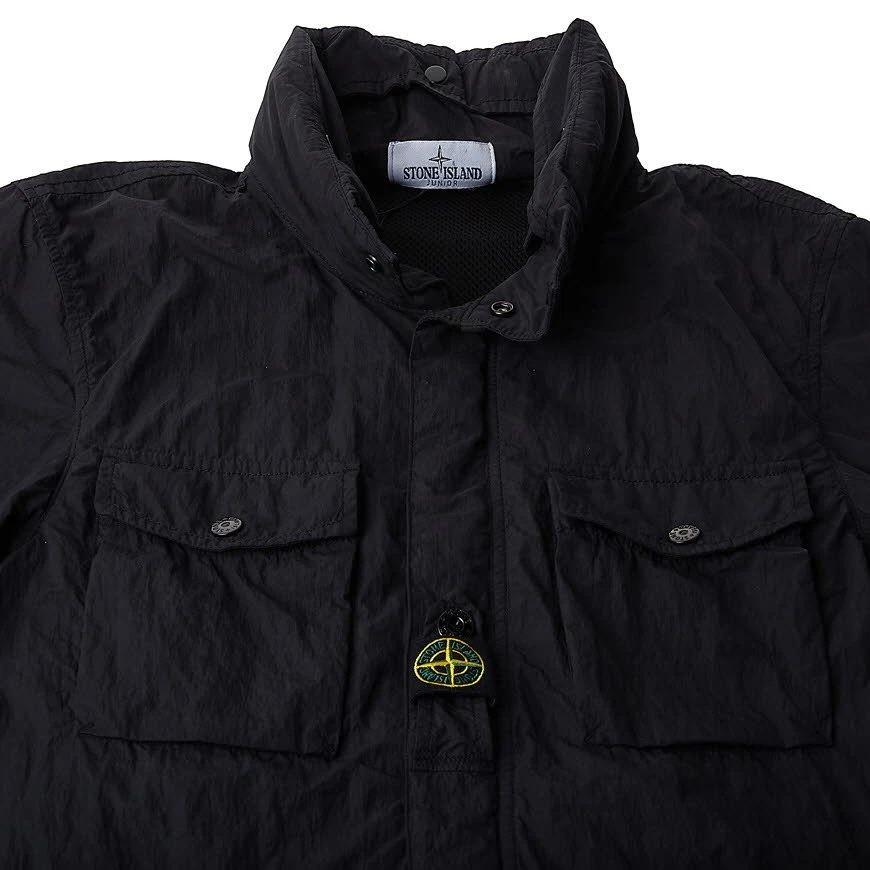 Giacca ragazzo Stone Island con toppa logo V0029 (6 8) 94568603