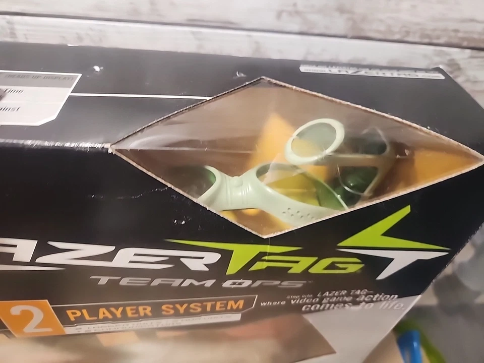 RARO NUEVO EN CAJA 2005 TIGER ELECTRONICS ETIQUETA LÁSER PARA DOS EN CAJA ORIGINAL HASBRO Foto 4 de 4