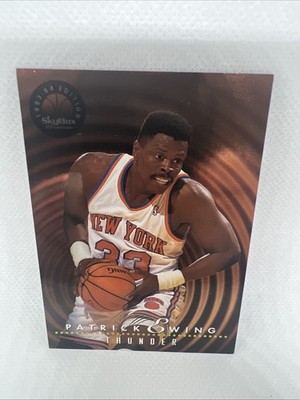 1993-94 Skybox Premium Thunder and Lightning Patrick Ewing John Starks #TL5
